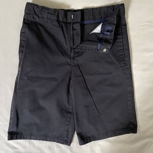 Boys French Toast BLACK Adjustable Waist Shorts Size 16